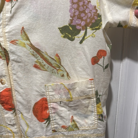 URBAN OUTFITTERS button down cotton fruit design - Picture 5 of 7